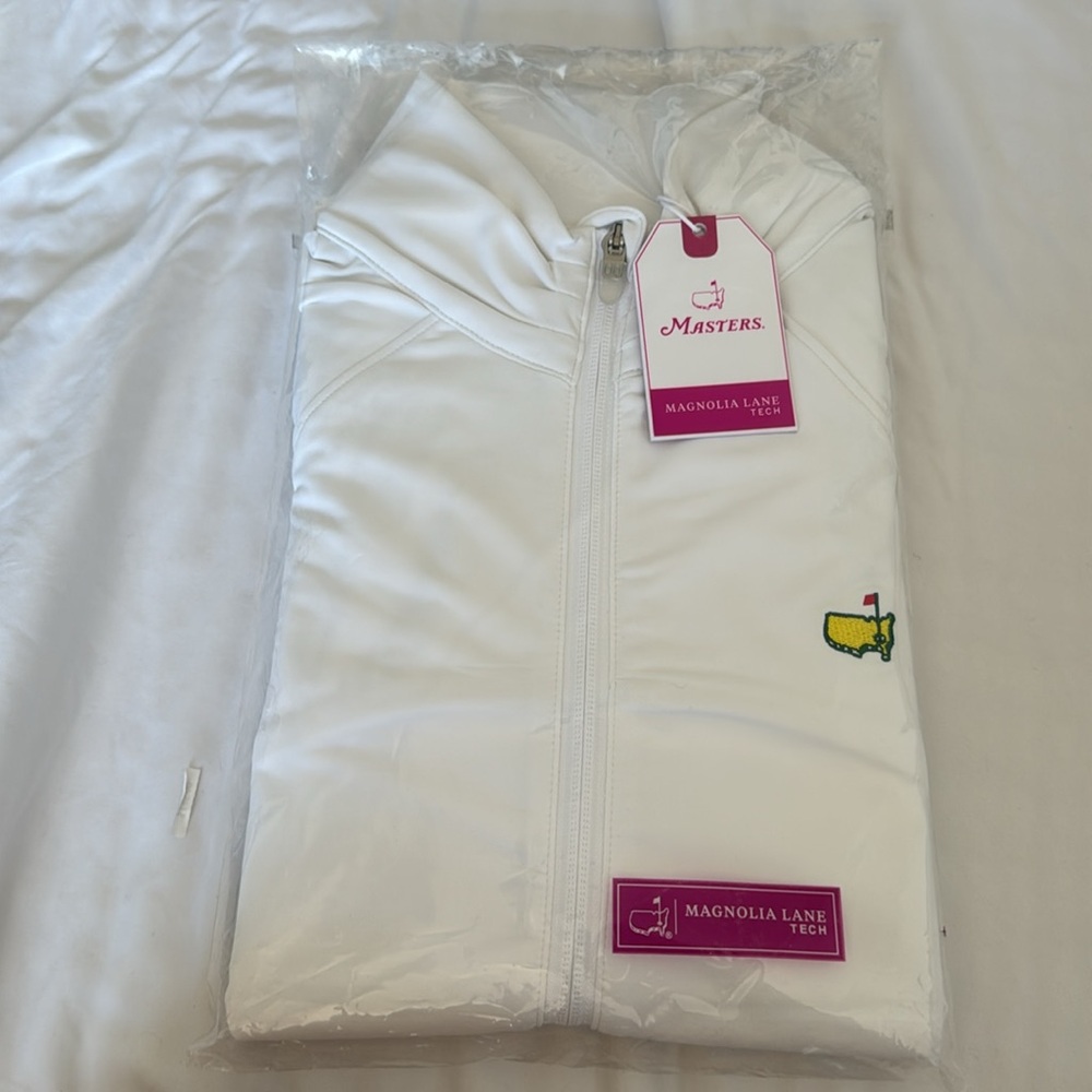 NEW Women's Masters zip up Magnolia Lane Tech Jacket